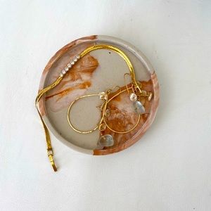 Hand crafted unique trinket dish